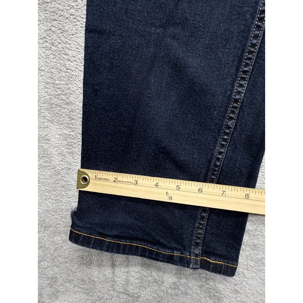Levis 559 Jeans Mens Measured 37x28 Blue Relaxed Straight Dark‎ Wash Denim